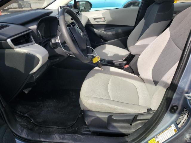 JTDEPMAE7MJ165644 - 2021 TOYOTA COROLLA LE BLUE photo 7