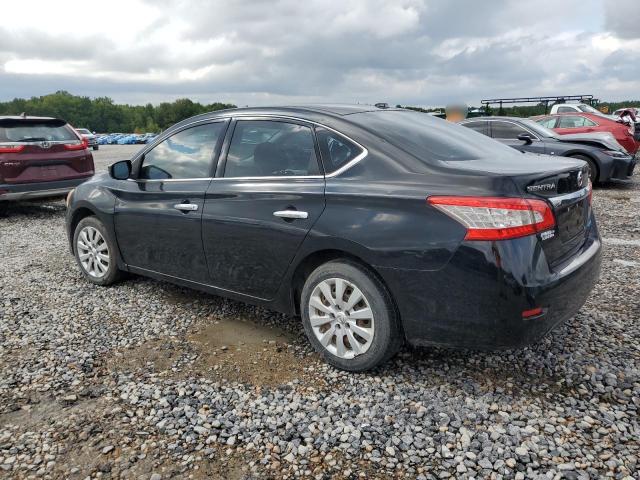 3N1AB7AP7EY200859 - 2014 NISSAN SENTRA S BLACK photo 2