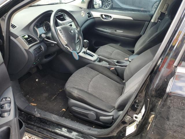 3N1AB7AP7EY200859 - 2014 NISSAN SENTRA S BLACK photo 7