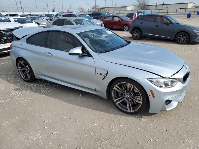 WBS3R9C53FK331398 - 2015 BMW M4 GRAY photo 4