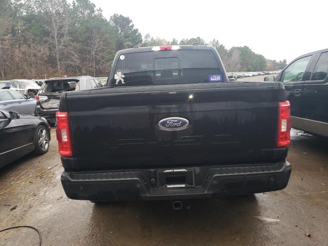 1FTFW1E84NKD33388 - 2022 FORD F150 SUPERCREW BLACK photo 6