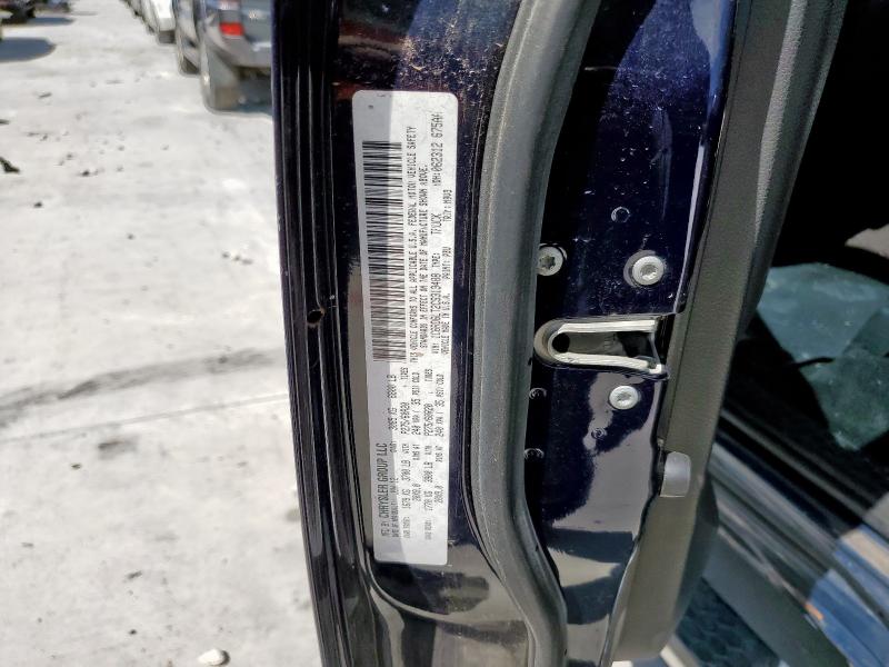 1C6RD6LT2CS313488 - 2012 DODGE RAM 1500 SLT Синій фото 12