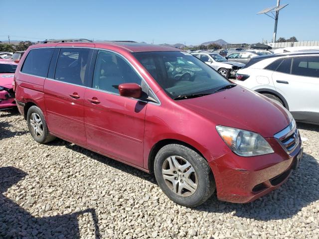 5FNRL387X6B074649 - 2006 HONDA ODYSSEY EXL ბურგუნდია ფოტო 4