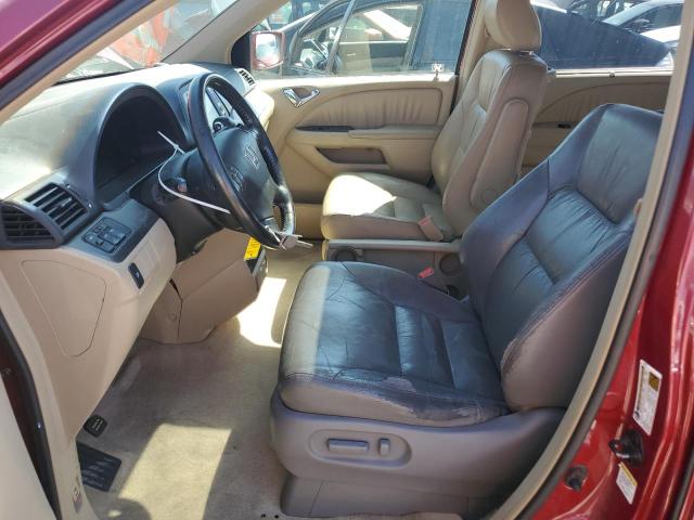 5FNRL387X6B074649 - 2006 HONDA ODYSSEY EXL ბურგუნდია ფოტო 7
