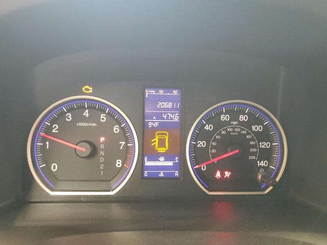 5J6RE4H79AL100318 - 2010 HONDA CR-V EXL GRAY photo 9