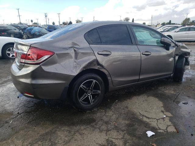 19XFB2F5XEE223390 - 2014 HONDA CIVIC LX BROWN photo 3