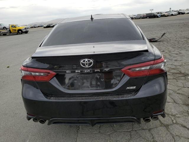 4T1K61AK2NU714978 - 2022 TOYOTA CAMRY XSE BLACK photo 6