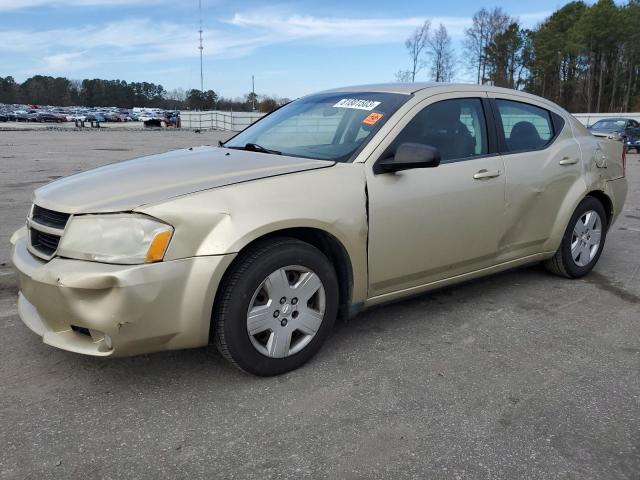 1B3CC4FBXAN222801 - 2010 DODGE AVENGER SXT GOLD photo 1