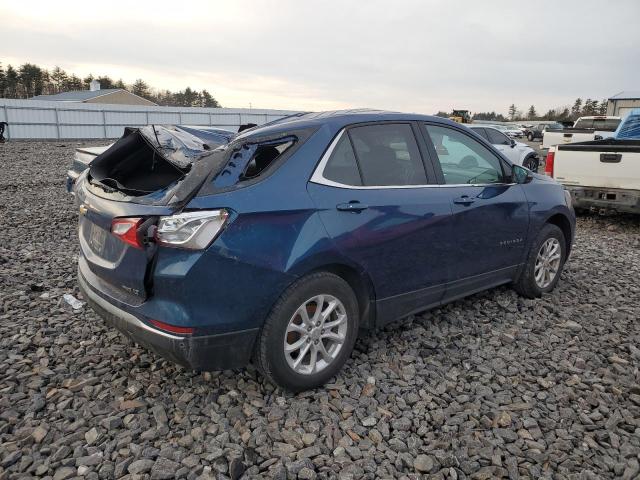 3GNAXUEV8KL291629 - 2019 CHEVROLET EQUINOX LT BLUE photo 3