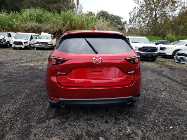 JM3KFABLXH0161091 - 2017 MAZDA CX-5 SPORT RED photo 6