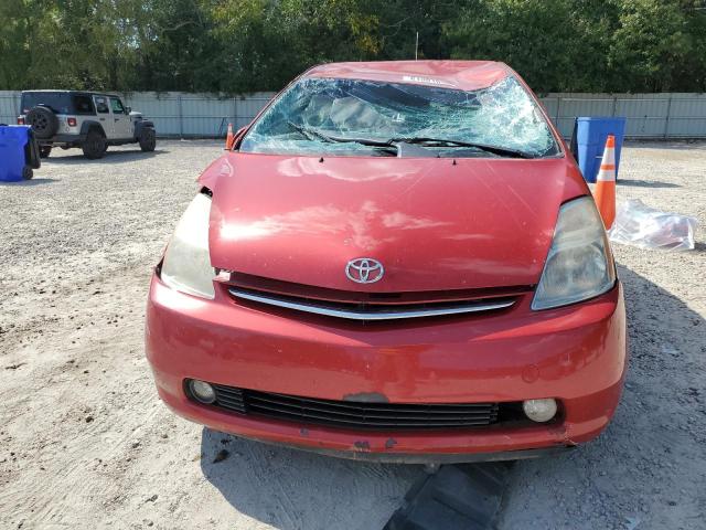 JTDKB20U587800152 - 2008 TOYOTA PRIUS RED photo 5