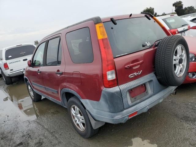 JHLRD78844C054097 - 2004 HONDA CR-V EX RED photo 2