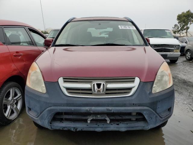 JHLRD78844C054097 - 2004 HONDA CR-V EX RED photo 5