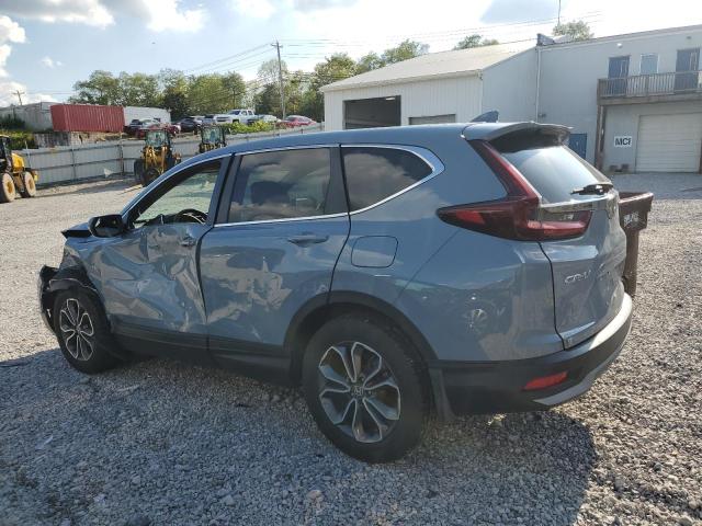 7FARW2H58NE042026 - 2022 HONDA CR-V EX BLUE photo 2