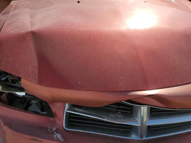 2B3KA43G17H602032 - 2007 DODGE CHARGER SE RED photo 11