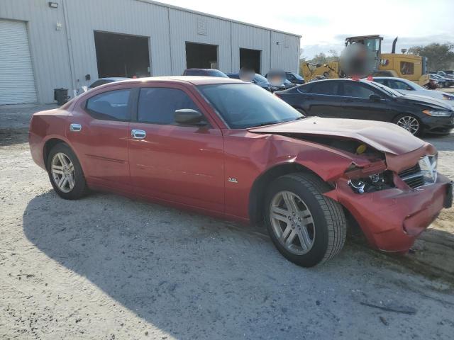 2B3KA43G17H602032 - 2007 DODGE CHARGER SE RED photo 4