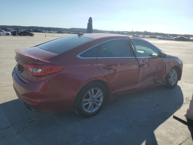 5NPE24AF3FH184002 - 2015 HYUNDAI SONATA SE RED photo 3