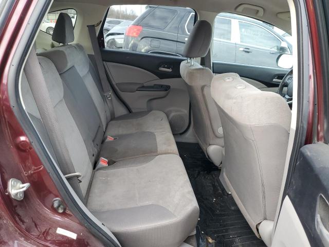 5J6RM4H3XEL014229 - 2014 HONDA CR-V LX BURGUNDY photo 10