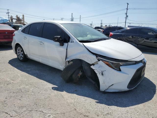 5YFEPMAE3MP226175 - 2021 TOYOTA COROLLA LE თეთრი ფოტო 4