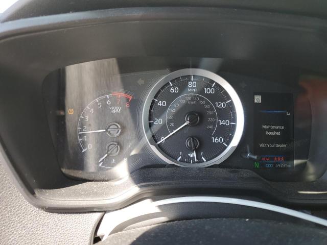 5YFEPMAE3MP226175 - 2021 TOYOTA COROLLA LE თეთრი ფოტო 9