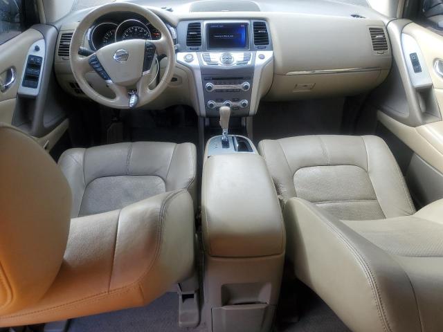 JN8AZ1MW0DW315015 - 2013 NISSAN MURANO S WHITE photo 8