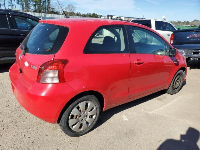 JTDJT923085180537 - 2008 TOYOTA YARIS RED photo 3