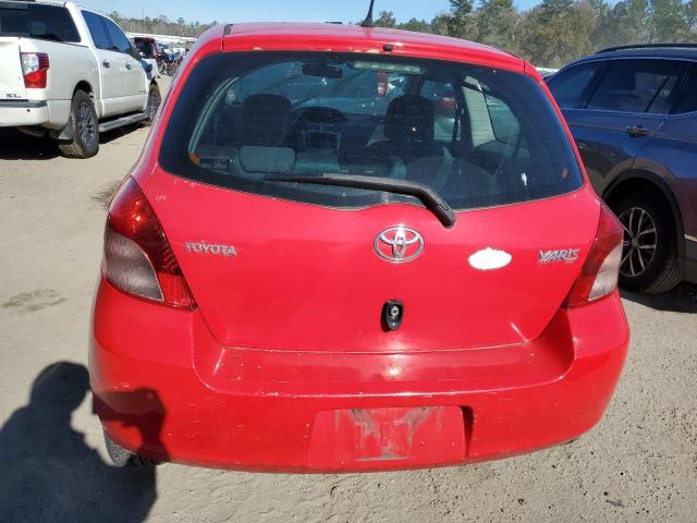 JTDJT923085180537 - 2008 TOYOTA YARIS RED photo 6