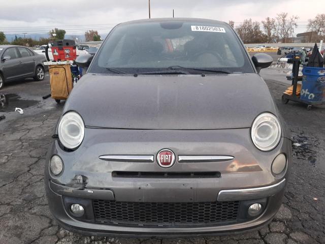 3C3CFFGEXDT712657 - 2013 FIAT 500 ELECTRIC GRAY photo 5