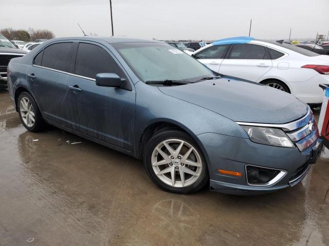 3FAHP0JA7CR312574 - 2012 FORD FUSION SEL BLUE photo 4