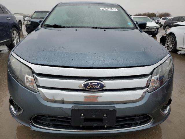 3FAHP0JA7CR312574 - 2012 FORD FUSION SEL BLUE photo 5