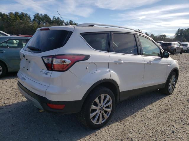 1FMCU9J94HUA07827 - 2017 FORD ESCAPE TITANIUM WHITE photo 3