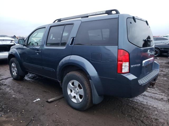 5N1AR18W17C613497 - 2007 NISSAN PATHFINDER LE BLUE photo 2