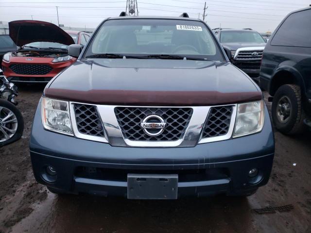 5N1AR18W17C613497 - 2007 NISSAN PATHFINDER LE BLUE photo 5