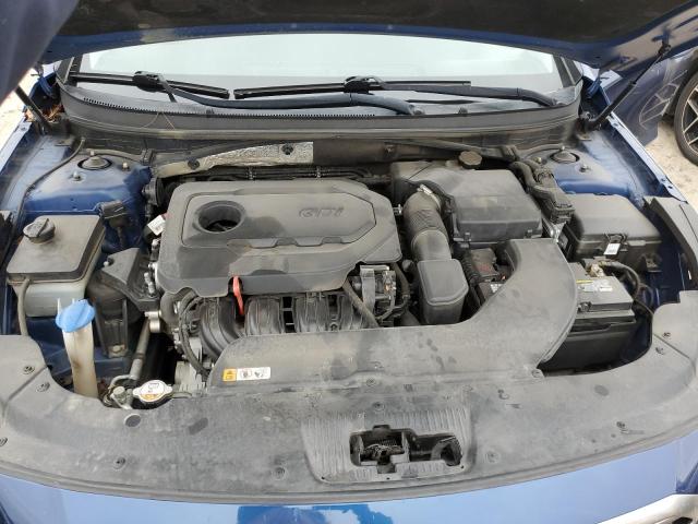 5NPE24AF8FH234716 - 2015 HYUNDAI SONATA SE BLUE photo 11