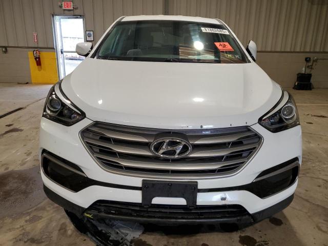 5NMZTDLB0HH026029 - 2017 HYUNDAI SANTA FE S WHITE photo 5