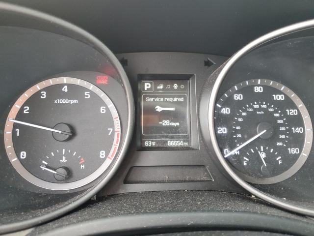 5NMZTDLB0HH026029 - 2017 HYUNDAI SANTA FE S WHITE photo 9