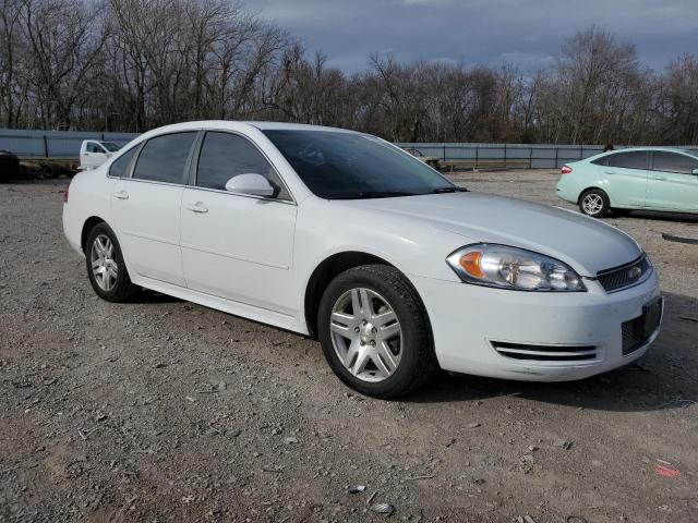 2G1WB5E34C1145855 - 2012 CHEVROLET IMPALA LT WHITE photo 4