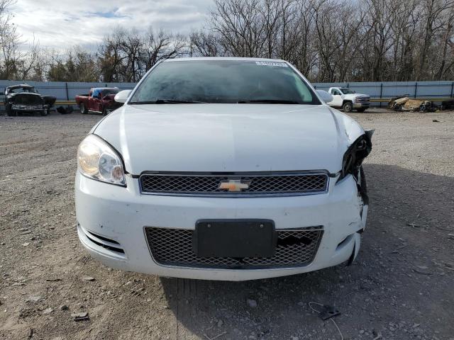 2G1WB5E34C1145855 - 2012 CHEVROLET IMPALA LT WHITE photo 5