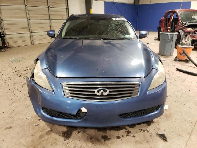 JN1CV6ELXAM153843 - 2010 INFINITI G37 BLUE photo 5