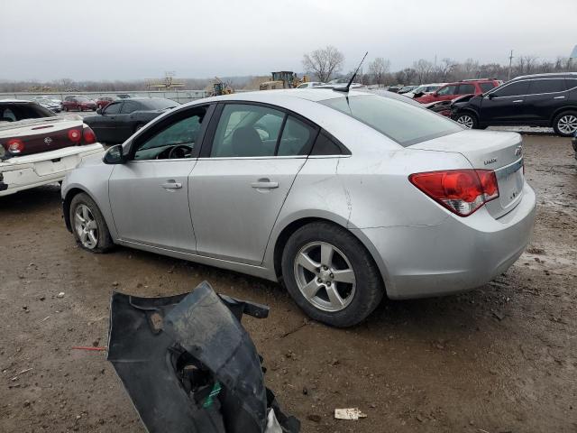 1G1PC5SBXE7316272 - 2014 CHEVROLET CRUZE LT SILVER photo 2