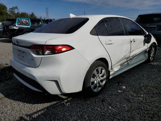 5YFEPRAE6LP061024 - 2020 TOYOTA COROLLA LE WHITE photo 3