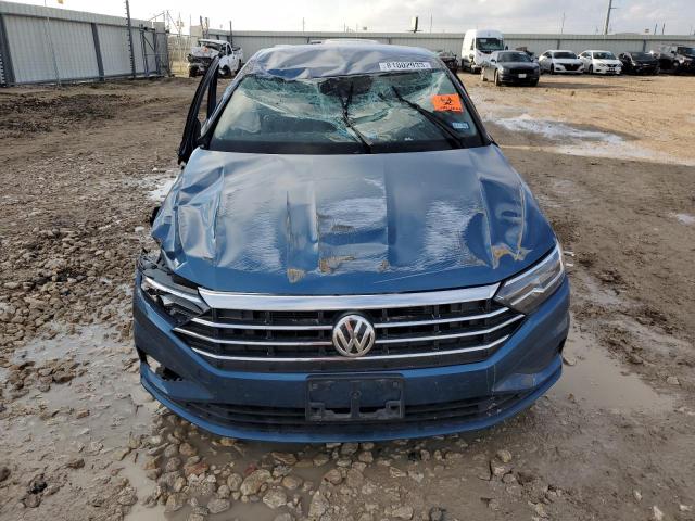 3VWCB7BU8KM255492 - 2019 VOLKSWAGEN JETTA S BLUE photo 5