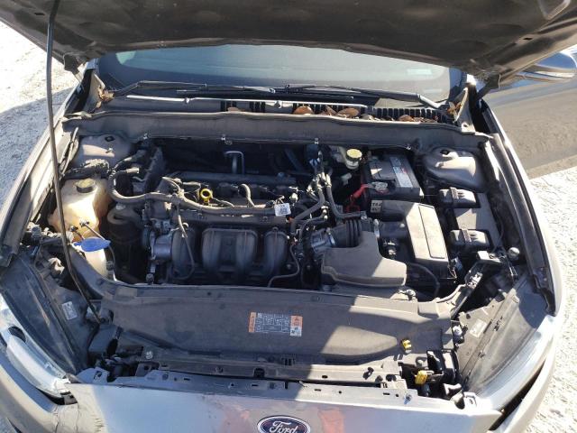 3FA6P0H70ER146788 - 2014 FORD FUSION SE GRAY photo 11