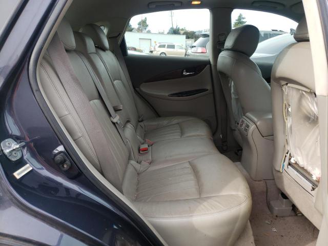 JNKAJ09F98M352196 - 2008 INFINITI EX35 BASE Կապույտ լուսանկար 11