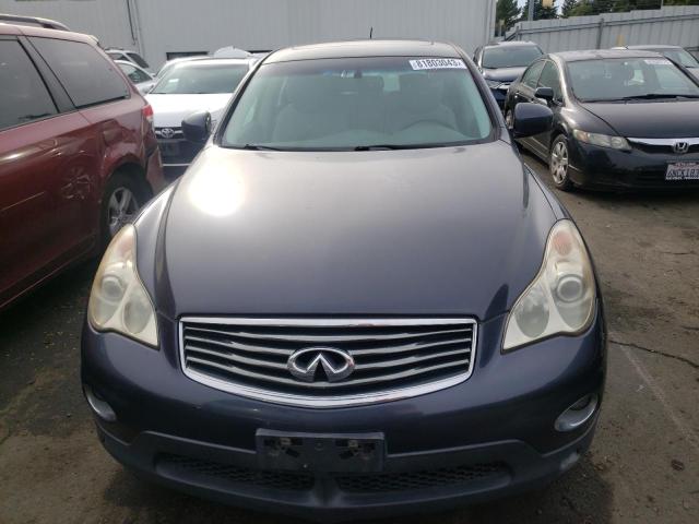 JNKAJ09F98M352196 - 2008 INFINITI EX35 BASE BLUE photo 5