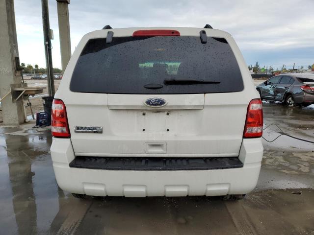 1FMCU9D76CKB68890 - 2012 FORD ESCAPE XLT WHITE photo 6