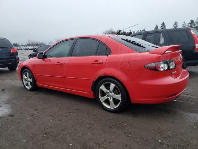 1YVHP85C175M31261 - 2007 MAZDA 6 I RED photo 2