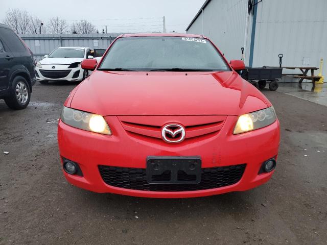 1YVHP85C175M31261 - 2007 MAZDA 6 I RED photo 5