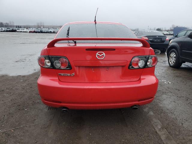 1YVHP85C175M31261 - 2007 MAZDA 6 I RED photo 6