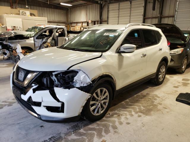 5N1AT2MV8HC829191 - 2017 NISSAN ROGUE SV WHITE photo 1